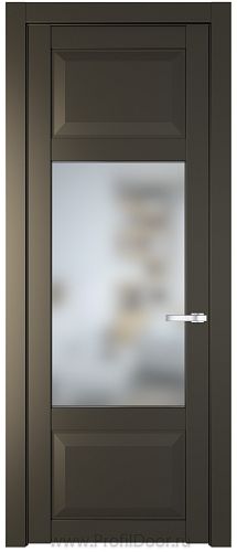 Дверь Profil Doors 1.3.3PD цвет Перламутр бронза стекло Матовое