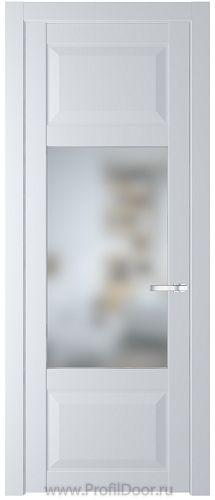 Дверь Profil Doors 1.3.3PD цвет Вайт (RAL 110 96 02) стекло Матовое