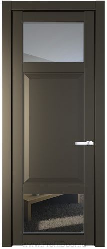 Дверь Profil Doors 1.3.4PD цвет Перламутр бронза стекло Прозрачное