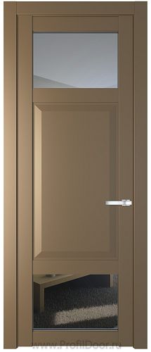 Дверь Profil Doors 1.3.4PD цвет Перламутр золото стекло Прозрачное