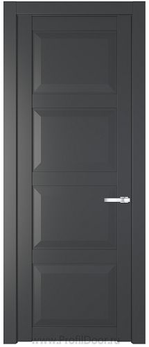 Дверь Profil Doors 1.4.1PD цвет Графит (Pantone 425С)