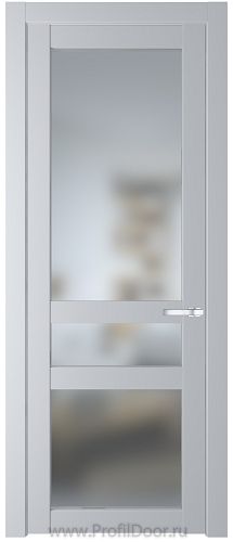 Дверь Profil Doors 1.5.2PD цвет Лайт Грей (RAL 870-01) стекло Матовое