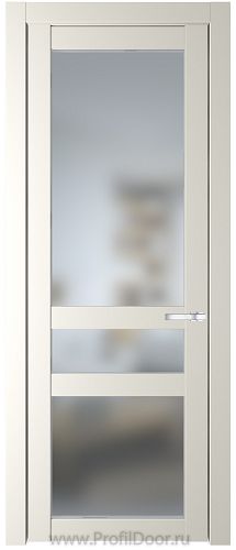 Дверь Profil Doors 1.5.2PD цвет Перламутр белый стекло Матовое