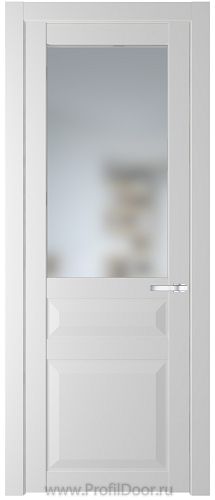 Дверь Profil Doors 1.5.3PD цвет Крем Вайт (RAL 120-02) стекло Матовое