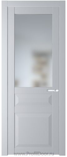 Дверь Profil Doors 1.5.3PD цвет Лайт Грей (RAL 870-01) стекло Матовое