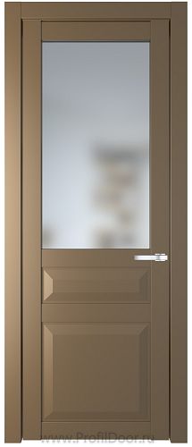 Дверь Profil Doors 1.5.3PD цвет Перламутр золото стекло Матовое