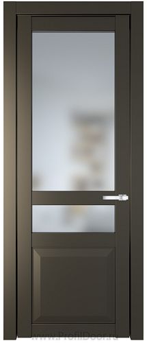 Дверь Profil Doors 1.5.4PD цвет Перламутр бронза стекло Матовое