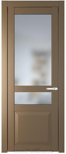 Дверь Profil Doors 1.5.4PD цвет Перламутр золото стекло Матовое