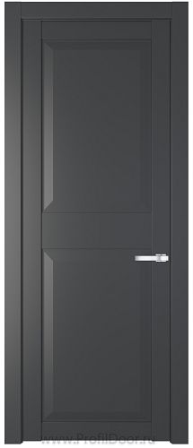 Дверь Profil Doors 1.6.1PD цвет Графит (Pantone 425С)