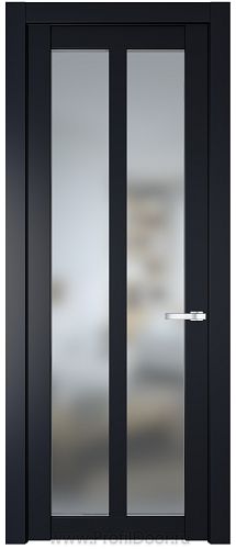 Дверь Profil Doors 1.7.2PD цвет Нэви Блу (RAL 7016) стекло Матовое