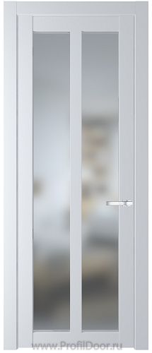 Дверь Profil Doors 1.7.2PD цвет Вайт (RAL 110 96 02) стекло Матовое