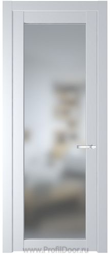 Дверь Profil Doors 2.1.2PD цвет Вайт (RAL 110 96 02) стекло Матовое