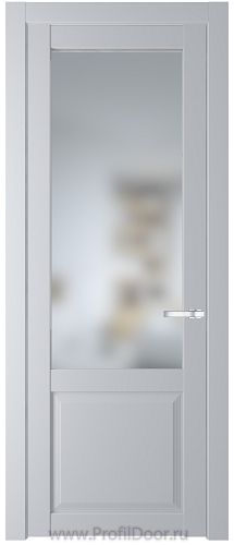Дверь Profil Doors 2.2.2PD цвет Лайт Грей (RAL 870-01) стекло Матовое