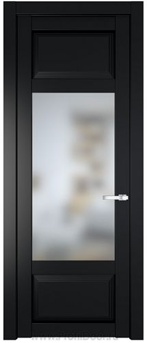 Дверь Profil Doors 2.3.3PD цвет Блэк стекло Матовое