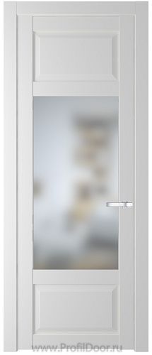 Дверь Profil Doors 2.3.3PD цвет Крем Вайт (RAL 120-02) стекло Матовое