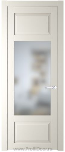 Дверь Profil Doors 2.3.3PD цвет Перламутр белый стекло Матовое