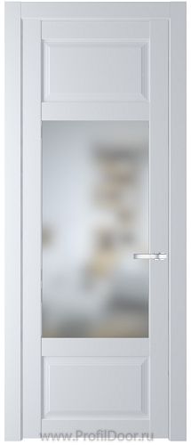 Дверь Profil Doors 2.3.3PD цвет Вайт (RAL 110 96 02) стекло Матовое