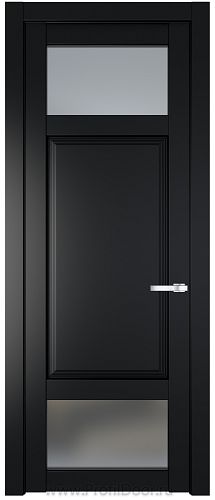 Дверь Profil Doors 2.3.4PD цвет Блэк стекло Матовое