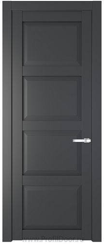 Дверь Profil Doors 2.4.1PD цвет Графит (Pantone 425С)