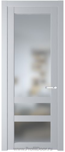 Дверь Profil Doors 2.5.2PD цвет Лайт Грей (RAL 870-01) стекло Матовое