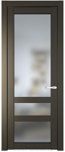 Дверь Profil Doors 2.5.2PD цвет Перламутр бронза стекло Матовое