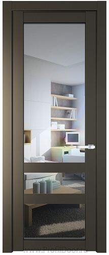 Дверь Profil Doors 2.5.2PD цвет Перламутр бронза стекло Прозрачное