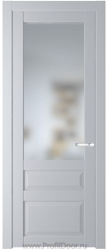 Дверь Profil Doors 2.5.3PD цвет Лайт Грей (RAL 870-01) стекло Матовое