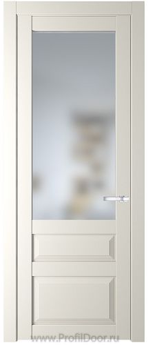 Дверь Profil Doors 2.5.3PD цвет Перламутр белый стекло Матовое