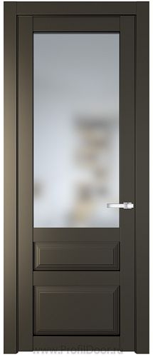 Дверь Profil Doors 2.5.3PD цвет Перламутр бронза стекло Матовое