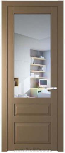 Дверь Profil Doors 2.5.3PD цвет Перламутр золото стекло Прозрачное