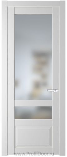 Дверь Profil Doors 2.5.4PD цвет Крем Вайт (RAL 120-02) стекло Матовое