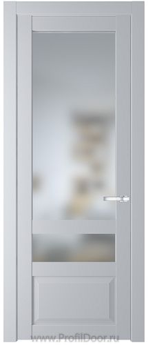 Дверь Profil Doors 2.5.4PD цвет Лайт Грей (RAL 870-01) стекло Матовое