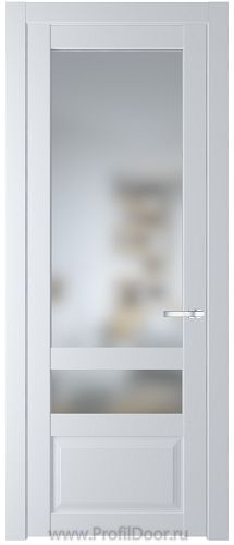 Дверь Profil Doors 2.5.4PD цвет Вайт (RAL 110 96 02) стекло Матовое