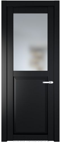 Дверь Profil Doors 2.6.2PD цвет Блэк стекло Матовое