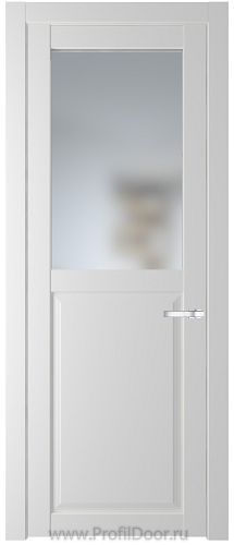 Дверь Profil Doors 2.6.2PD цвет Крем Вайт (RAL 120-02) стекло Матовое