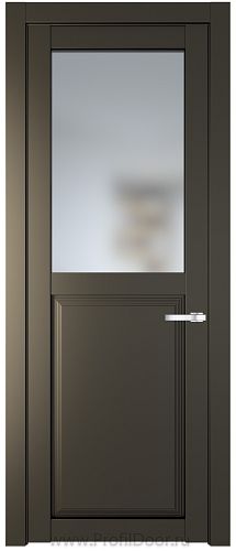 Дверь Profil Doors 2.6.2PD цвет Перламутр бронза стекло Матовое