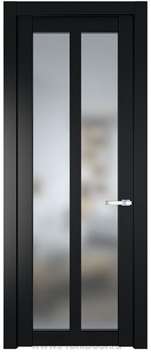 Дверь Profil Doors 2.7.2PD цвет Блэк стекло Матовое