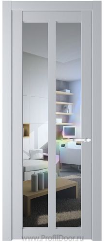 Дверь Profil Doors 2.7.2PD цвет Лайт Грей (RAL 870-01) стекло Прозрачное