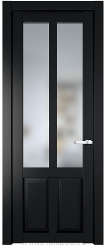 Дверь Profil Doors 2.8.2PD цвет Блэк стекло Матовое