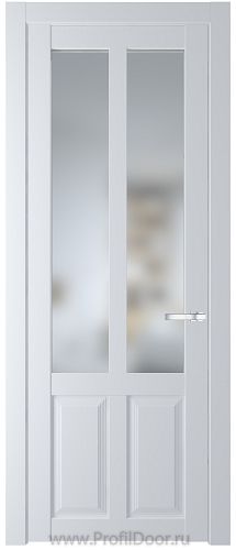 Дверь Profil Doors 2.8.2PD цвет Вайт (RAL 110 96 02) стекло Матовое