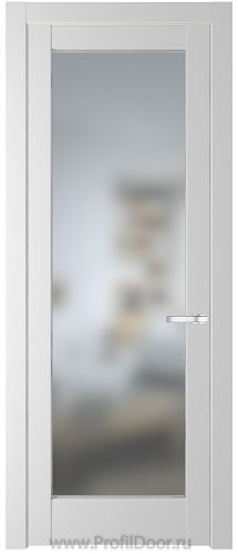 Дверь Profil Doors 3.1.2PD цвет Крем Вайт (RAL 120-02) стекло Матовое