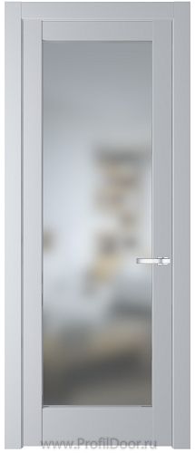 Дверь Profil Doors 3.1.2PD цвет Лайт Грей (RAL 870-01) стекло Матовое