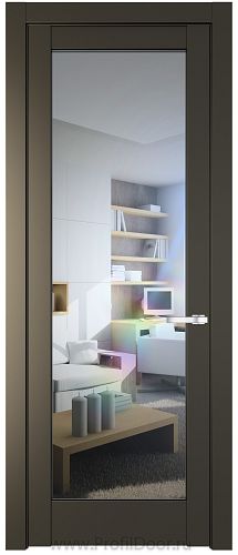 Дверь Profil Doors 3.1.2PD цвет Перламутр бронза стекло Прозрачное