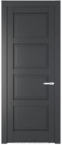 Дверь Profil Doors 3.4.1PD цвет Графит (Pantone 425С)