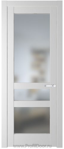 Дверь Profil Doors 3.5.2PD цвет Крем Вайт (RAL 120-02) стекло Матовое
