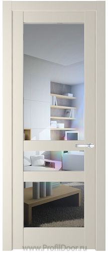 Дверь Profil Doors 3.5.2PD цвет Кремовая Магнолия (RAL 120-04) стекло Прозрачное
