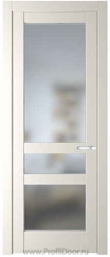 Дверь Profil Doors 3.5.2PD цвет Перламутр белый стекло Матовое