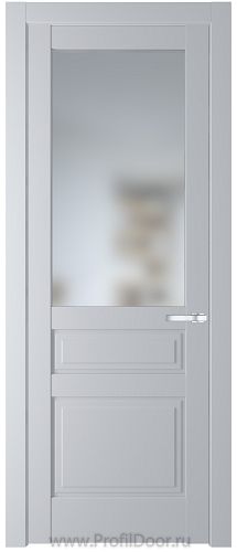 Дверь Profil Doors 3.5.3PD цвет Лайт Грей (RAL 870-01) стекло Матовое