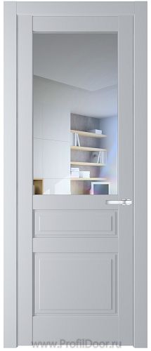 Дверь Profil Doors 3.5.3PD цвет Лайт Грей (RAL 870-01) стекло Прозрачное