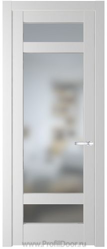 Дверь Profil Doors 4.3.2PD цвет Крем Вайт (RAL 120-02) стекло Матовое